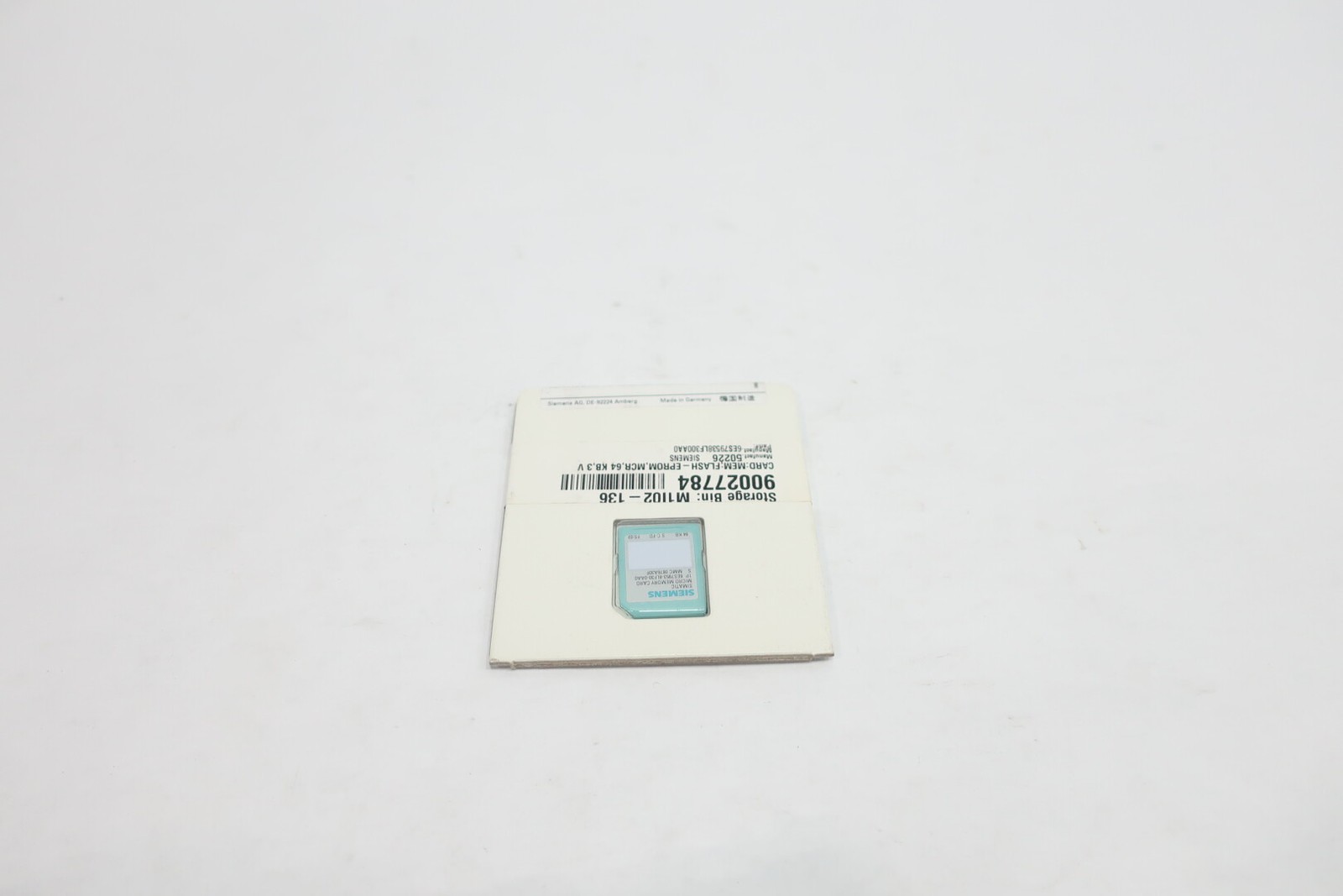 Siemens 6ES7953-8LF30-0AA0 Simatic S7 Micro Memory Card 64kb