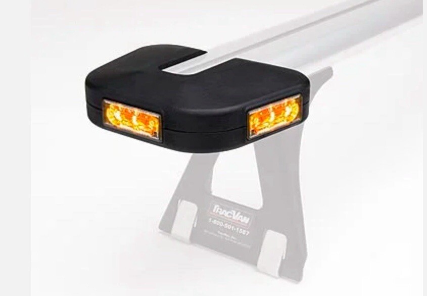 Whelen Trac Rac THULE 3 Light LED POD -AMBER LEDS —-RACK POD