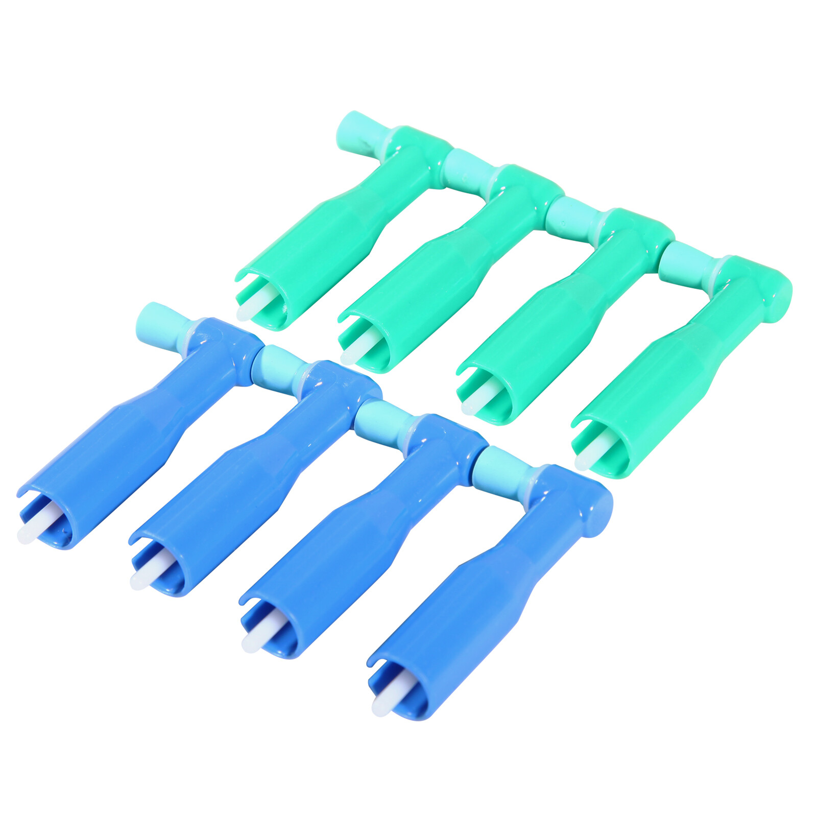 Dental Disposable Prophy Angles Soft Firm Green Blue Cups 90° Latex Free 100’s