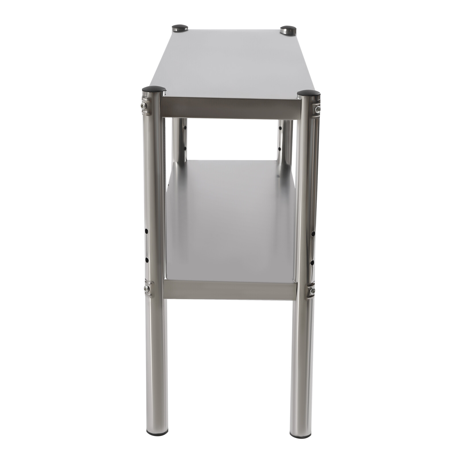Tabletop Two Levels Of Storage Space Adjustable Shelf For Prep Table 12×36 Inch