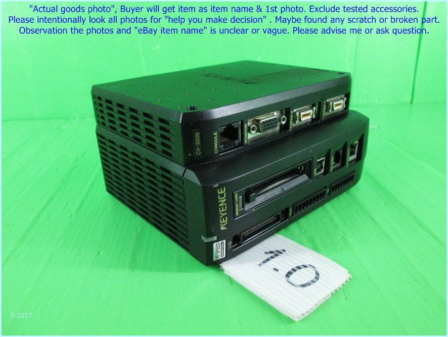 Keyence CV-3000, Image Controller as photo, sn:8653, Tested, pφx Promotion.