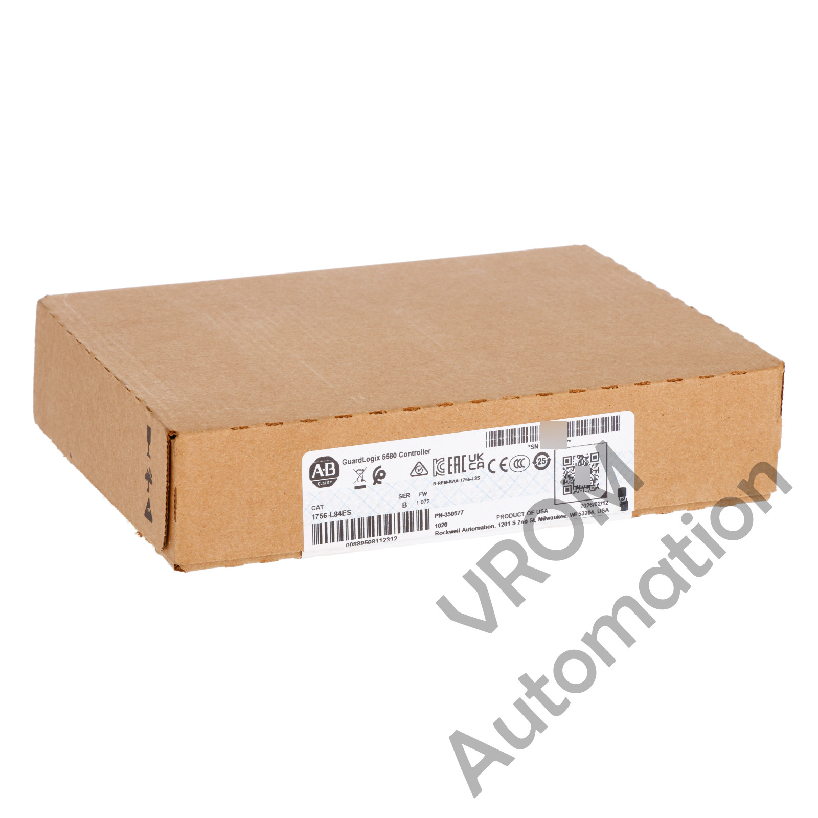 Surplus Sealed 2026 Allen Bradley 1756-L84ES B ControlLogix GuardLogix 5580 Con