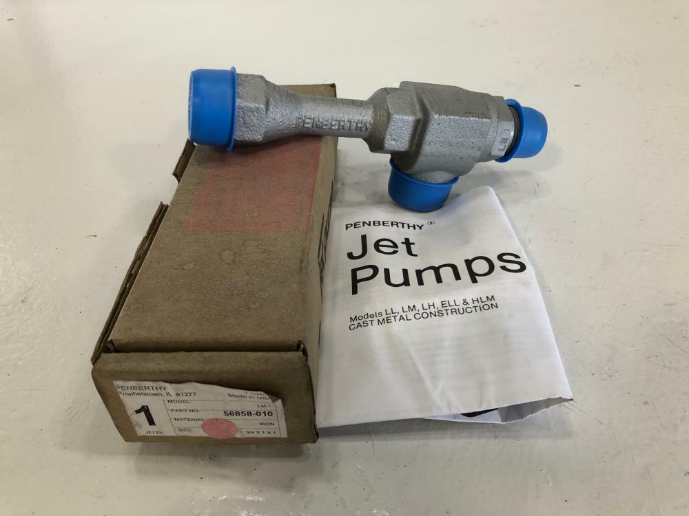 Penberthy Iron LM 1″ Medium Head Liquid Motive Jet Pump 56858-010