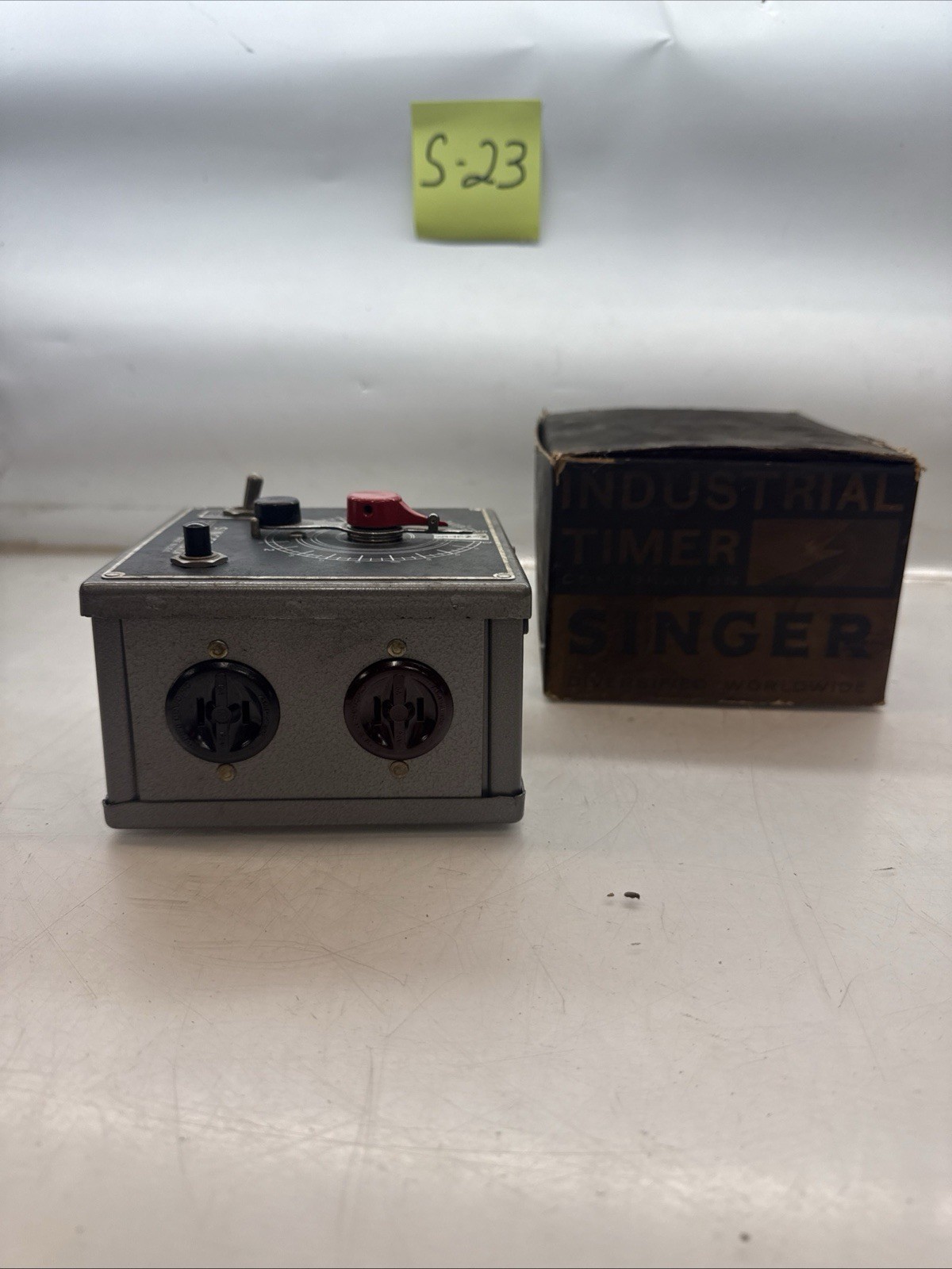 Industrial Timer Co Singer Timer Counter Display Panel P-5M NEW IN FACTORY BOX