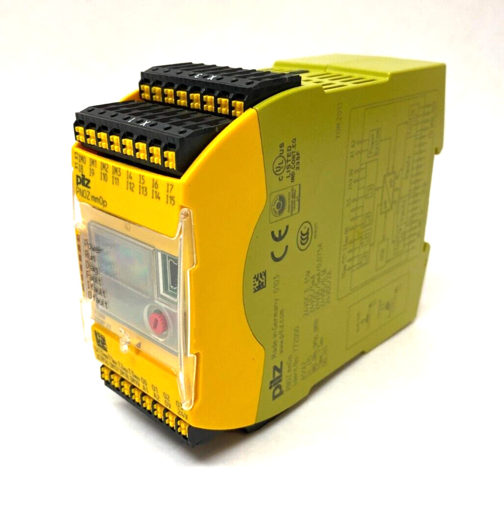Pilz PNOZ mm0p Compact Configurable Mini-Base Safety Controller 20-Input 772000