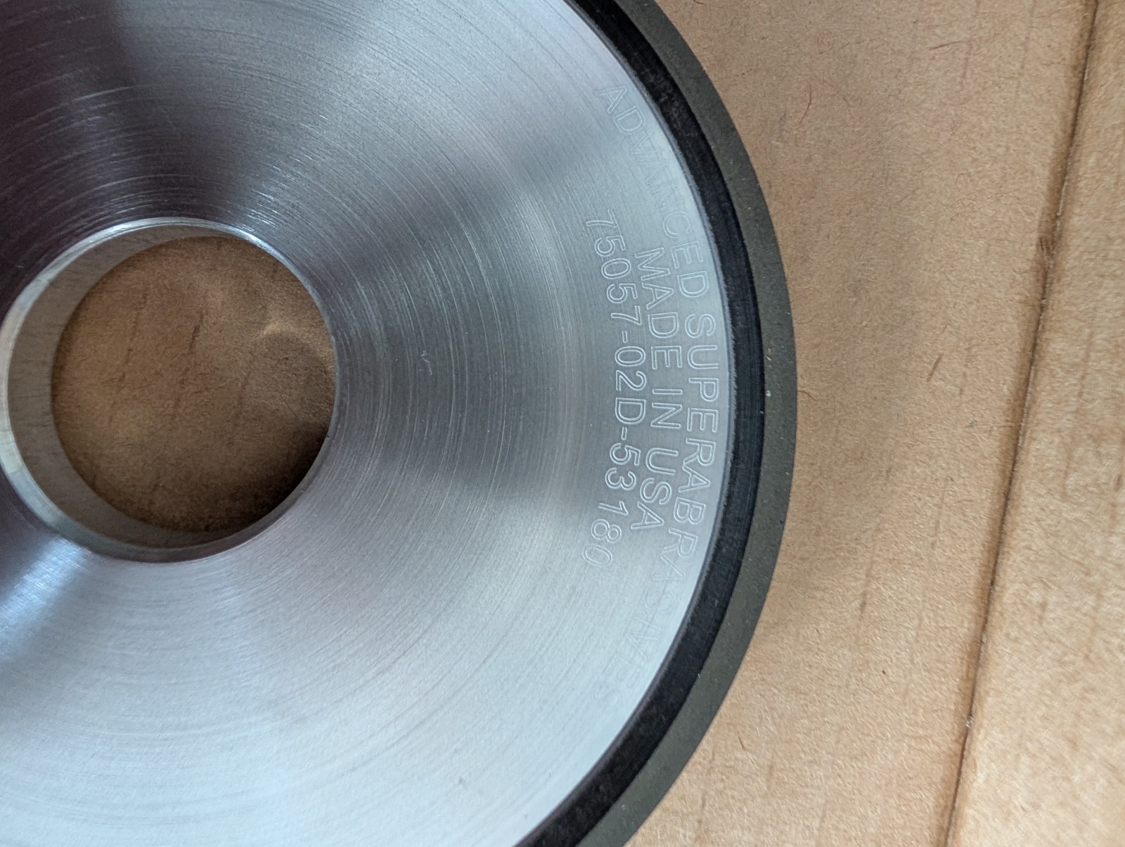 Advanced Superabrasives Diamond Grinding Wheel ASD-53180 125x13x32mm – D600 grit