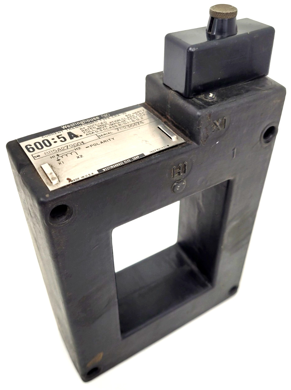 885A279G01 Westinghouse 600:5A Type CRA-10 Transformer – Next Day Option