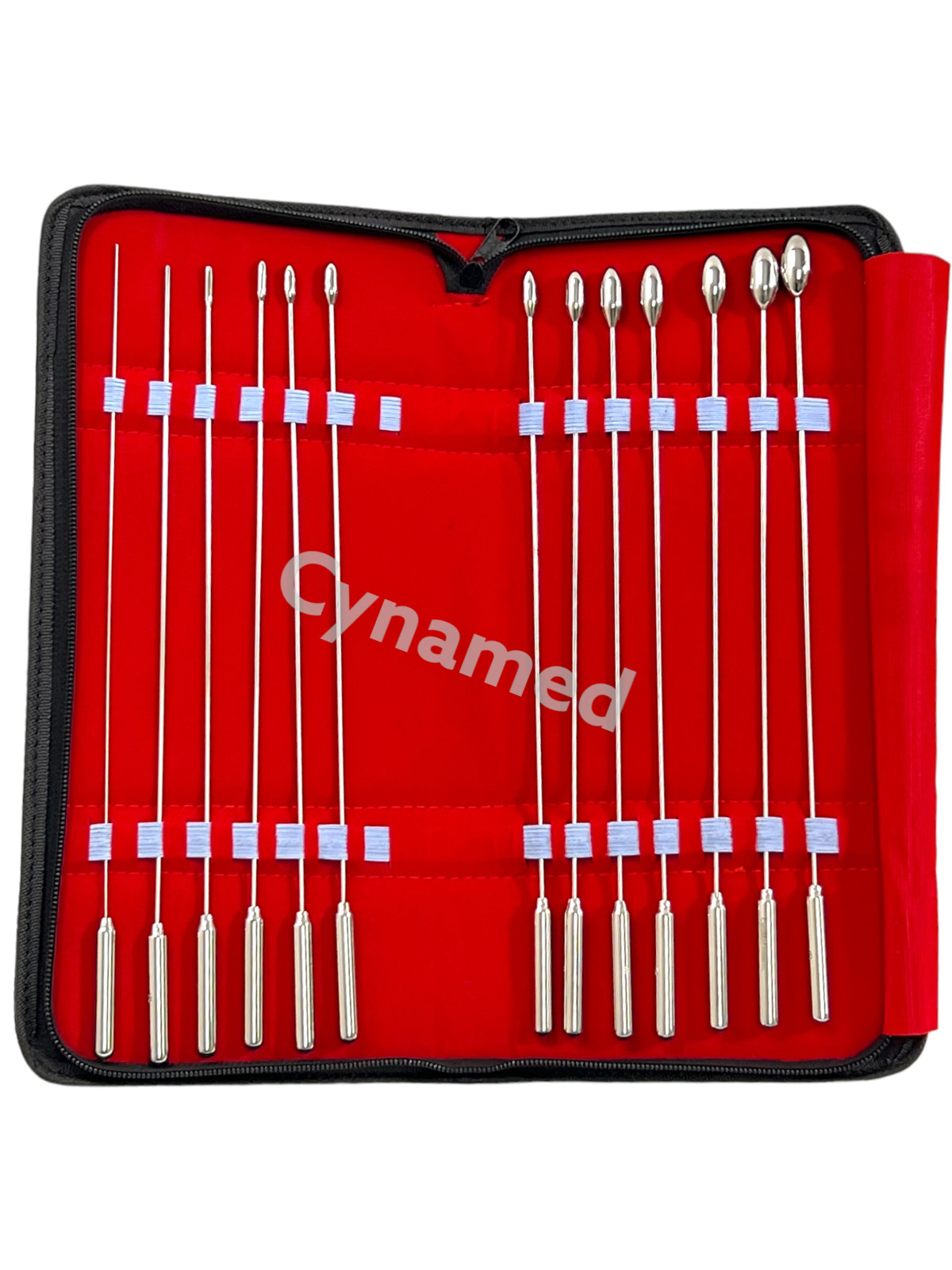 PREMIUM O.R GRADE BAKES ROSEBUD URETHRAL SOUNDS DILATOR SET SURGICAL INSTRUMENTS