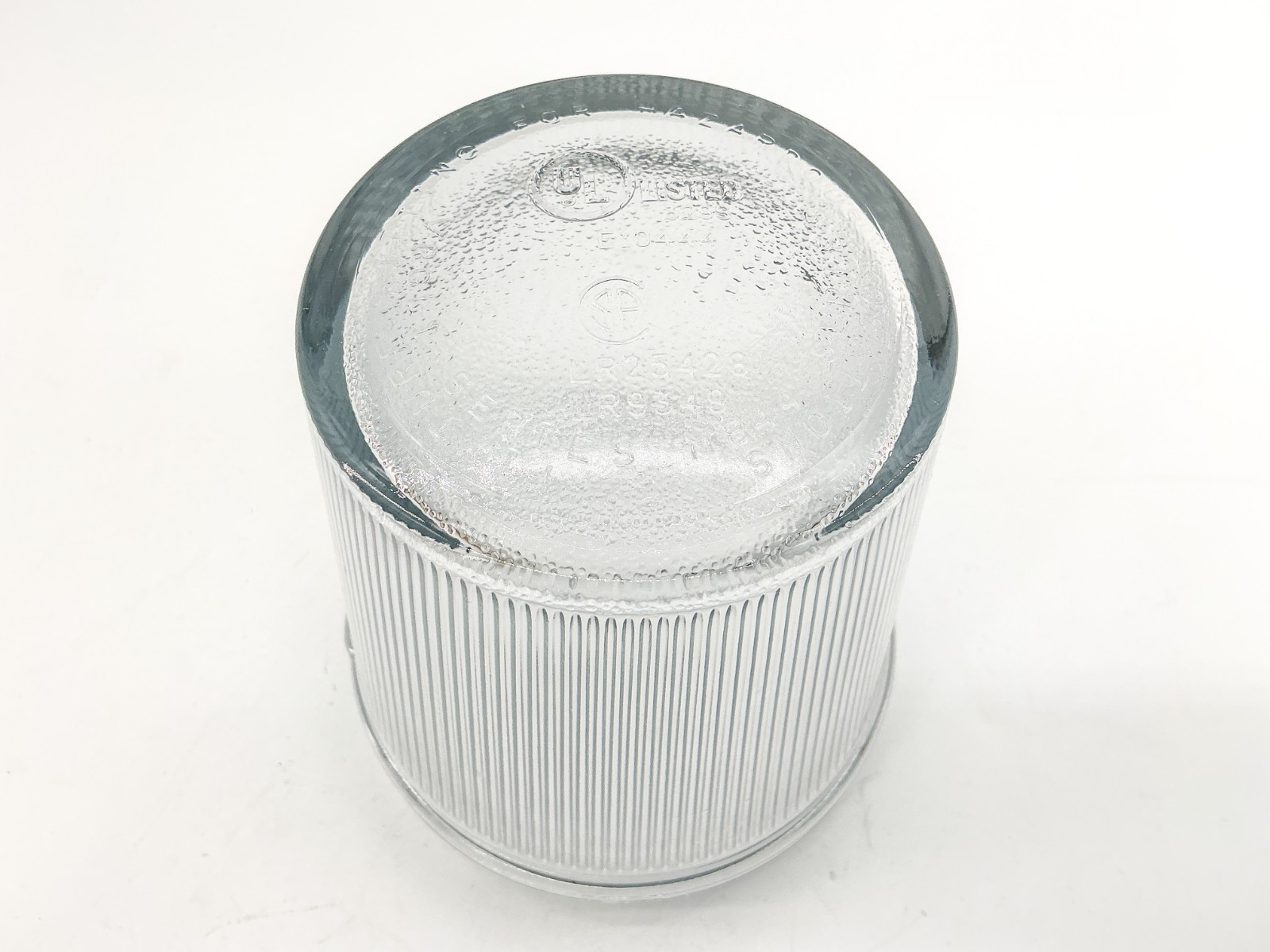 New Emerson Appleton VPGL-1HR Prismatic Glass Globe Clear Heat Resistant