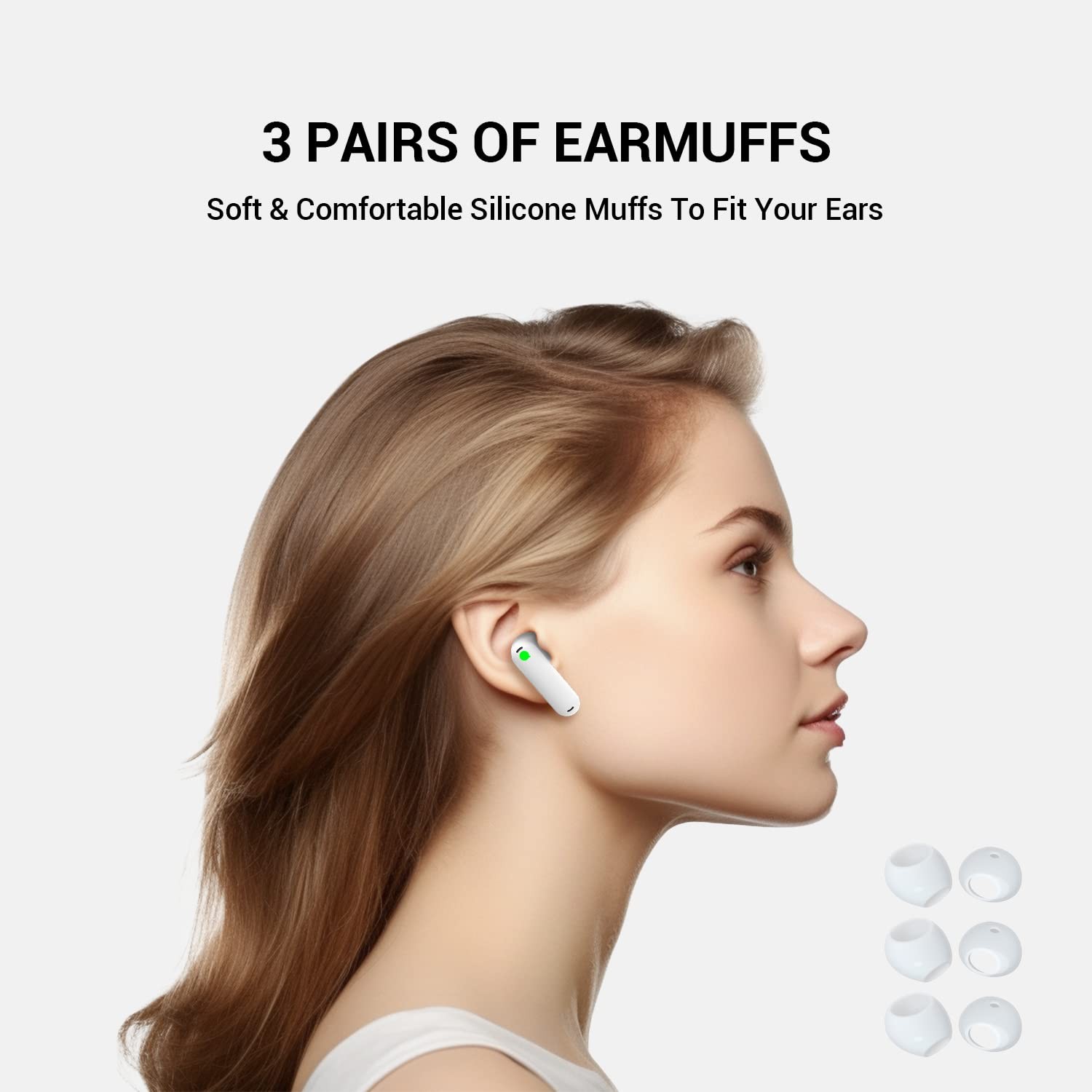 Timekettle Accessories for WT2 Edge/W3 and p1 Translator Earbuds, Including