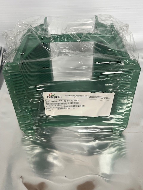 ENTEGRIS 150 mm GREEN Wafer Cassette, PA182-60MB-0605, NOS