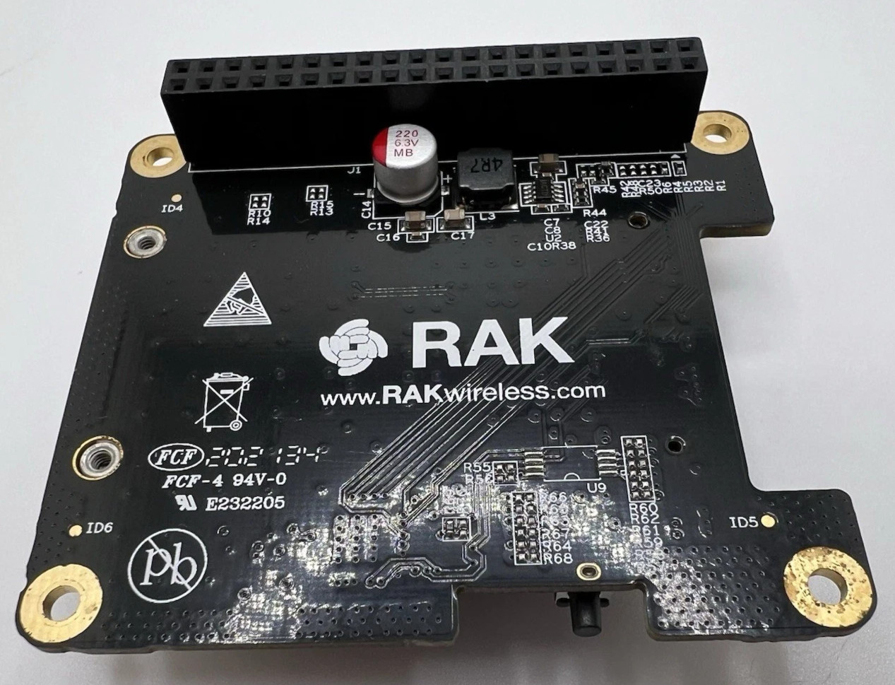 RAK2287 LoRa Concentrator Module 915MHz North America with Pi Hat, Antenna, Jack