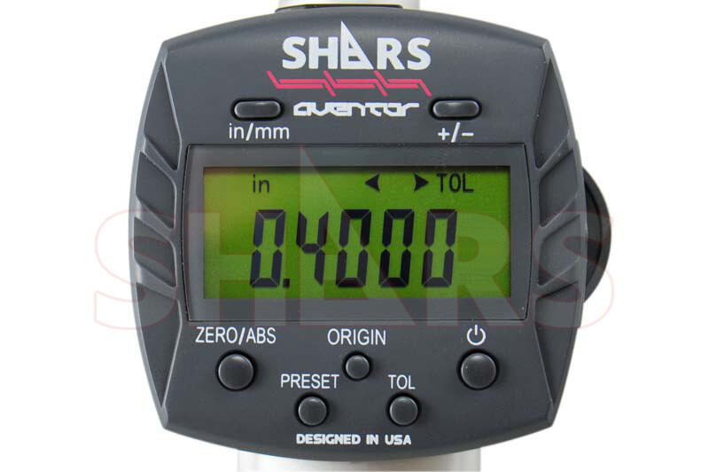 Shars Aventor 1″/25.4mm .0005″/.01mm Resolution Electronic Indicator IP54 New #]
