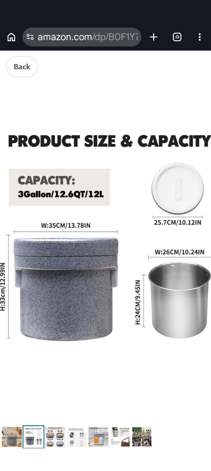 30L Insulated Bucket Hot &Cold Container Commercial Stainless Steel Soup Carrier