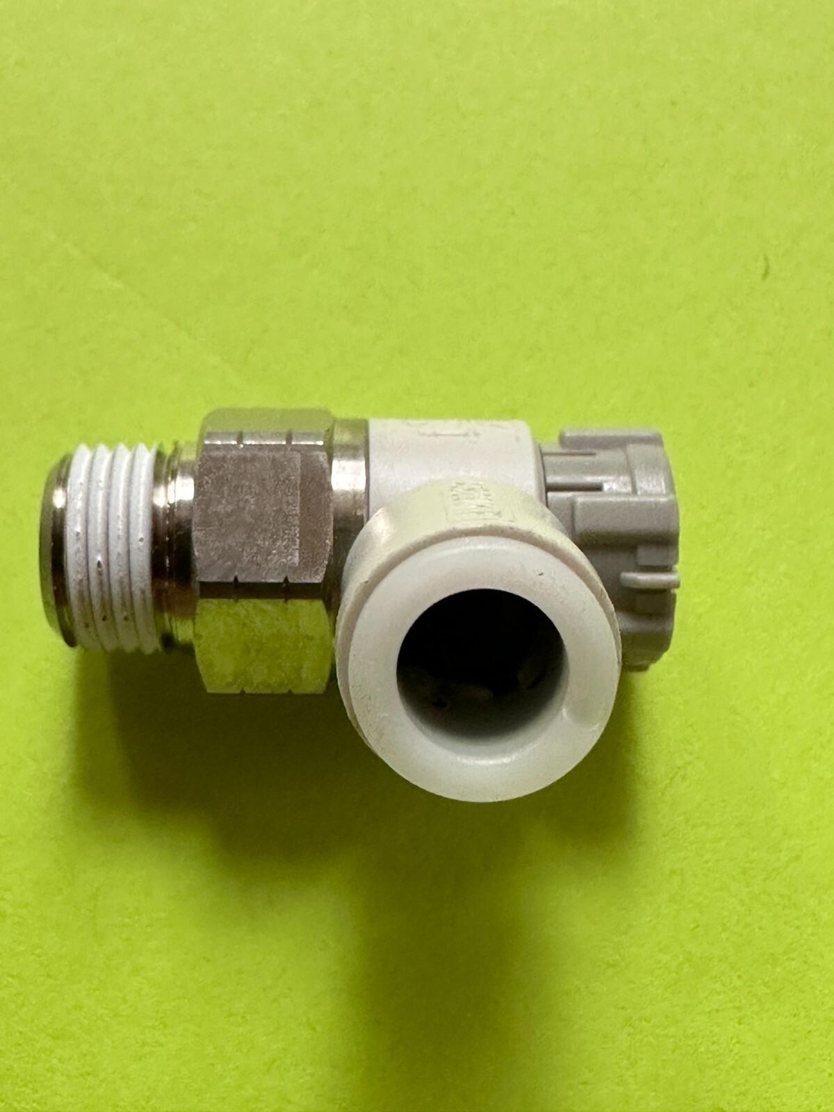 SMC AS2201FG-N01-06SA Flow Control 90° 1/8″ MPT x 6mm (Lot of 10) – New