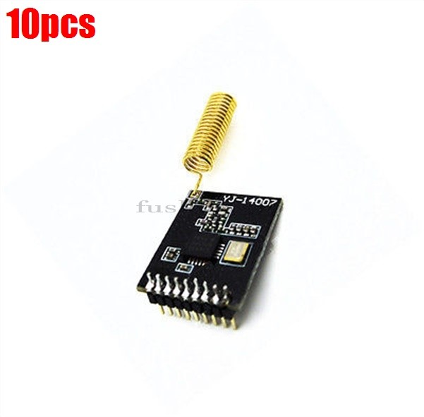 10Pcs SI4432 1000M Wireless Module 470Mhz 433Mhz 915Mhz SI4432-B1-FMR Ic New th