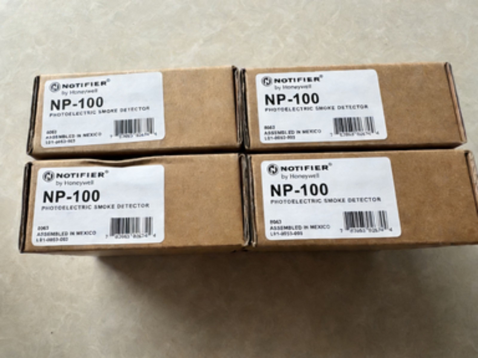 Notifier NP-100 Photoelectric Smoke Detector Fire Alarm NP 100 NIB!