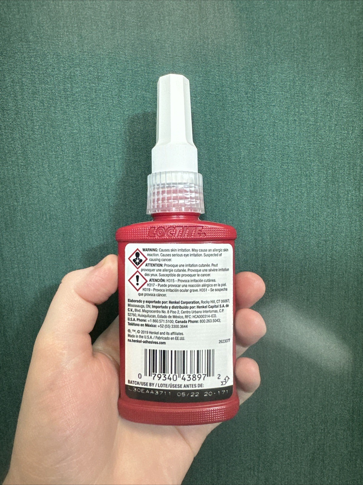 Henkel Loctite 243 Threadlocker Medium Strength 50ml 1329467