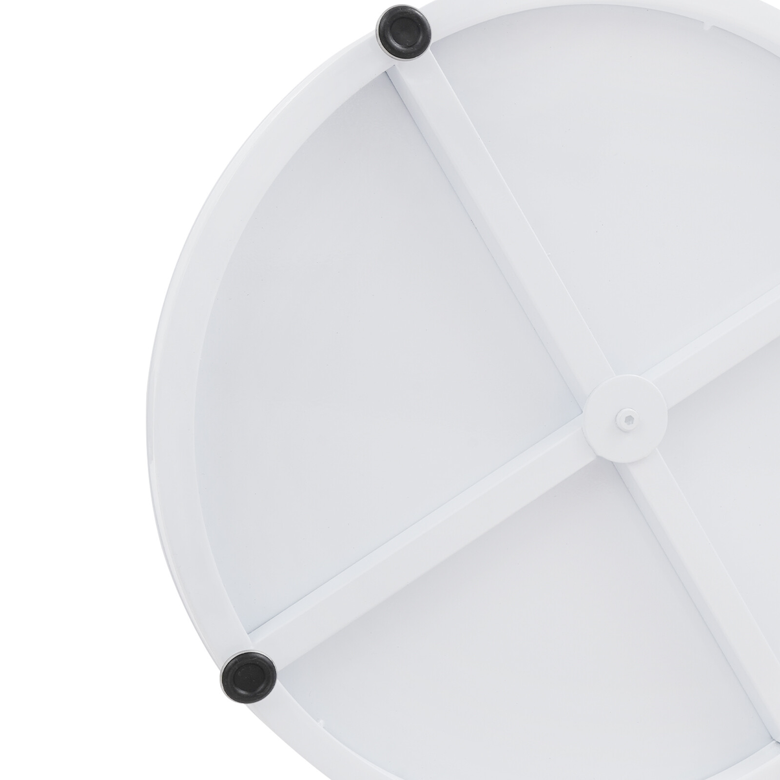 Round Clothing Display Rack Floor-standing Garment Hanging Rack 23.6*55.1inch US