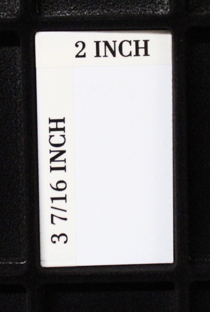 Inserts of “Riker” Style Display Case – 12″x16″ Black, 20 Pockets – Package of 2