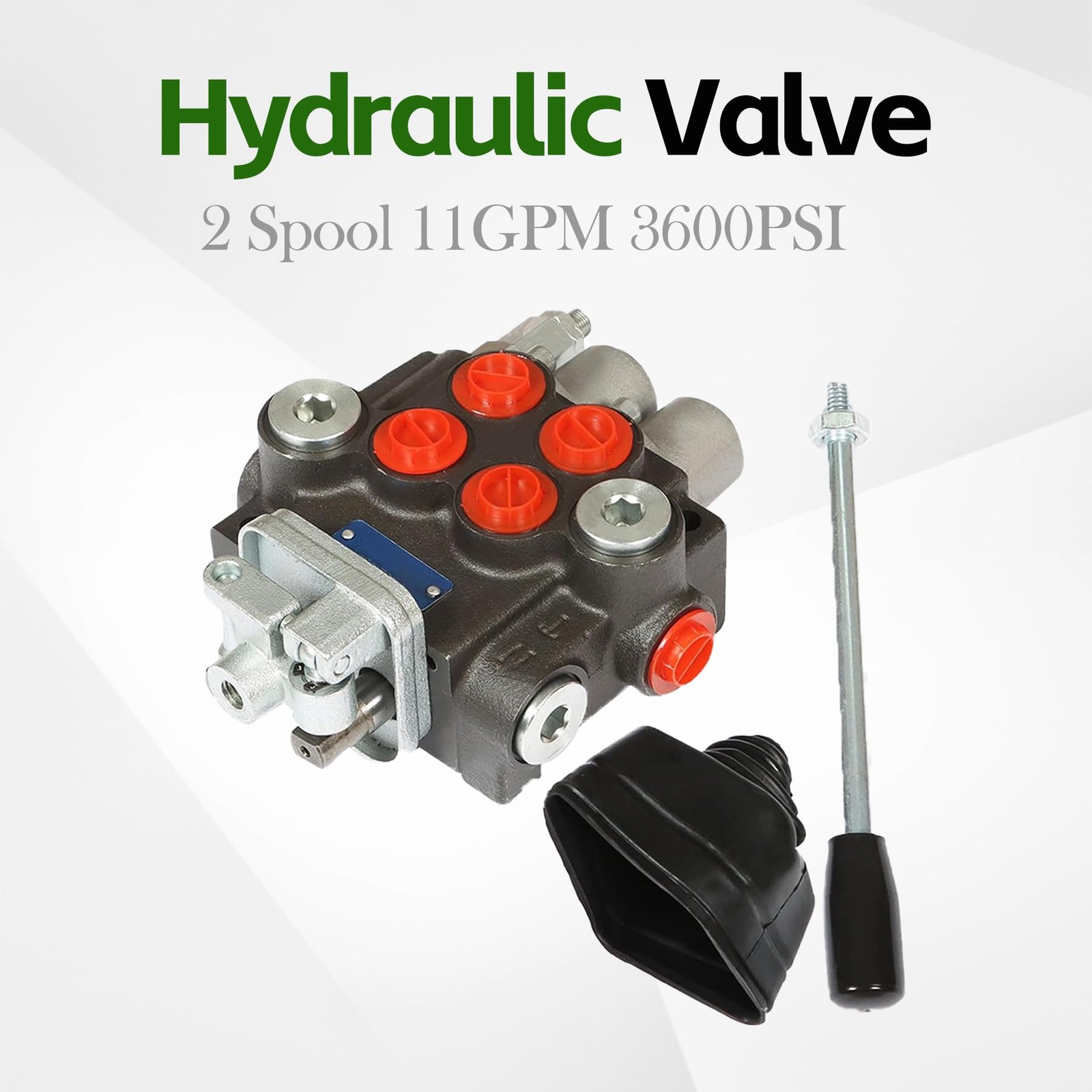 Marddpair 2S11GPM Cast Iron Hydraulic Directional Control Valve, Double Actin…
