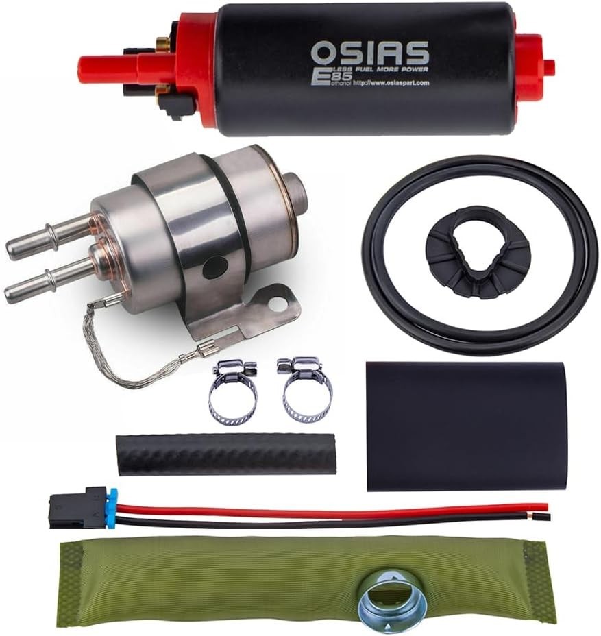 In-Tank Fuel Pump for GM All Models TBI to Lsx Swap Fuel Pump + Filter + 58PSI P