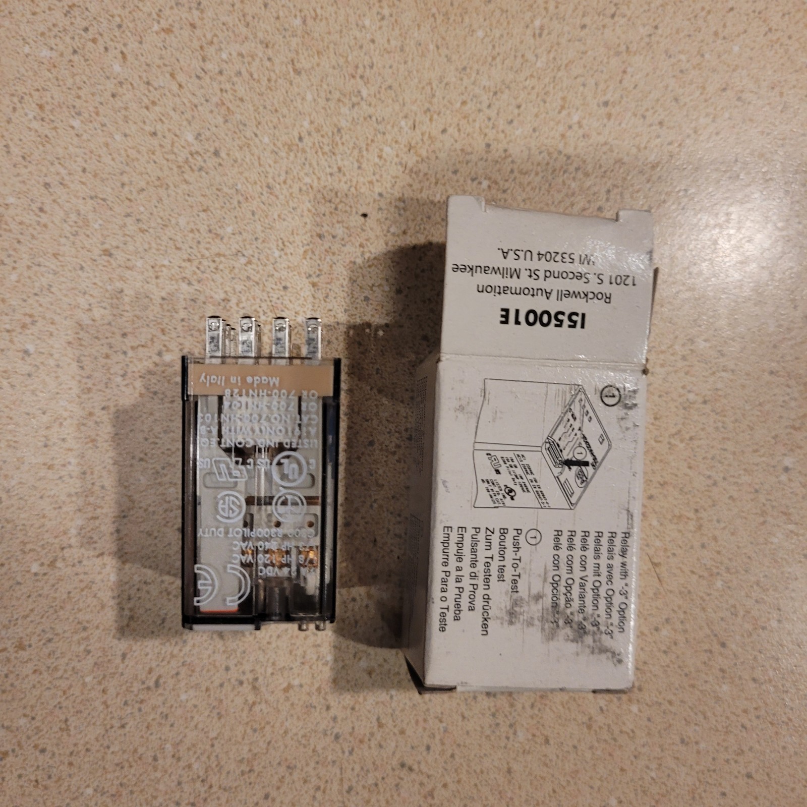 ALLEN BRADLEY 700-HC14Z24, 24 VDC, SERIES D, RELAY, XA0078 Rockwell Automation
