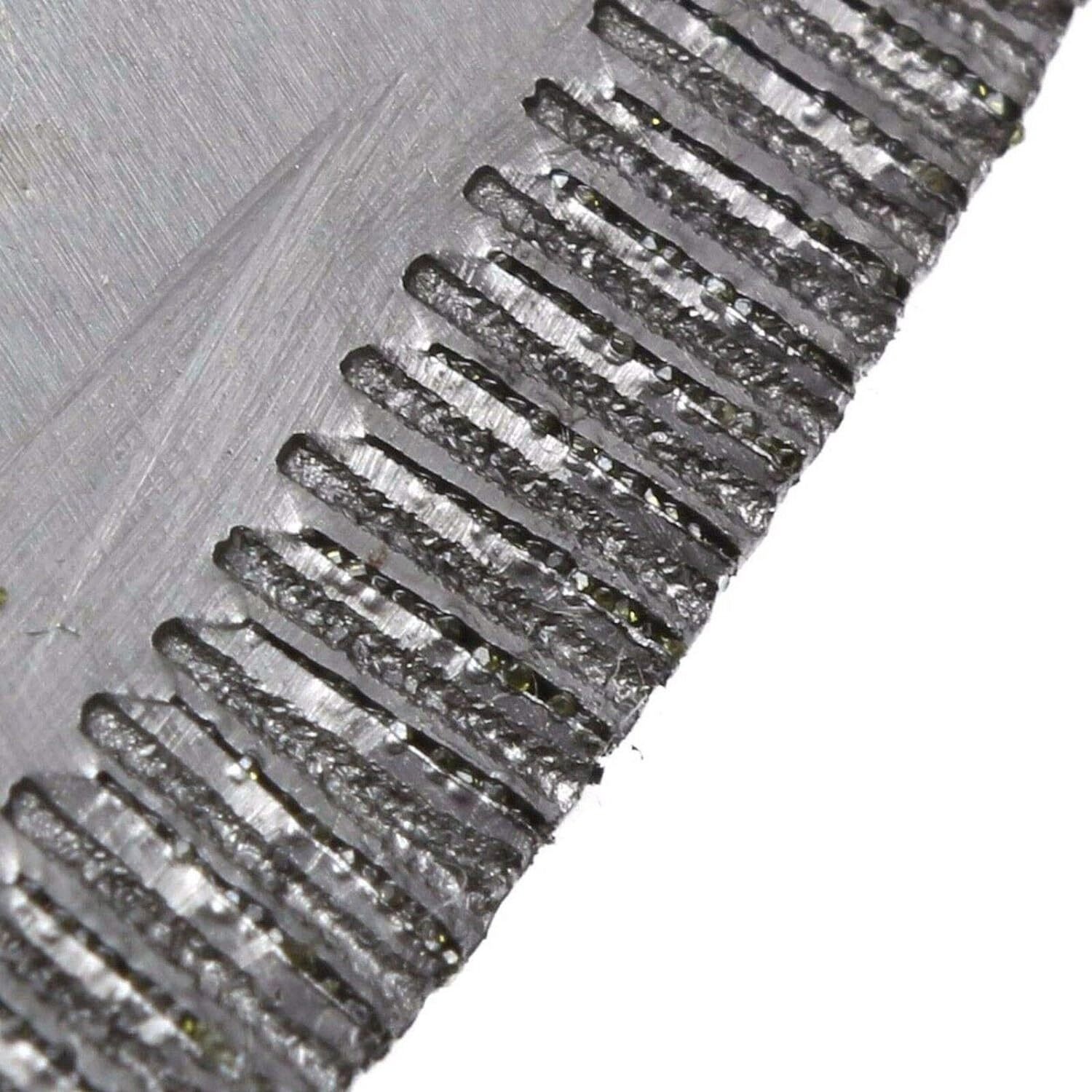 10″ Lapidary Saw Diamond Blade 16mm Arbor Hole Thin Notched Rim for Cutting Rock