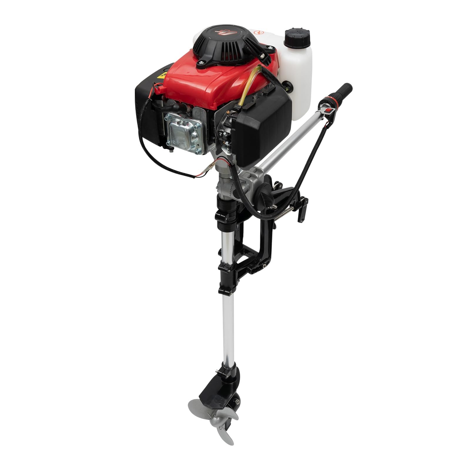 4HP 1.6KW Outboard Motor 4 Stroke 144F Air Cooled Inflatable Boat Kayak Canoe