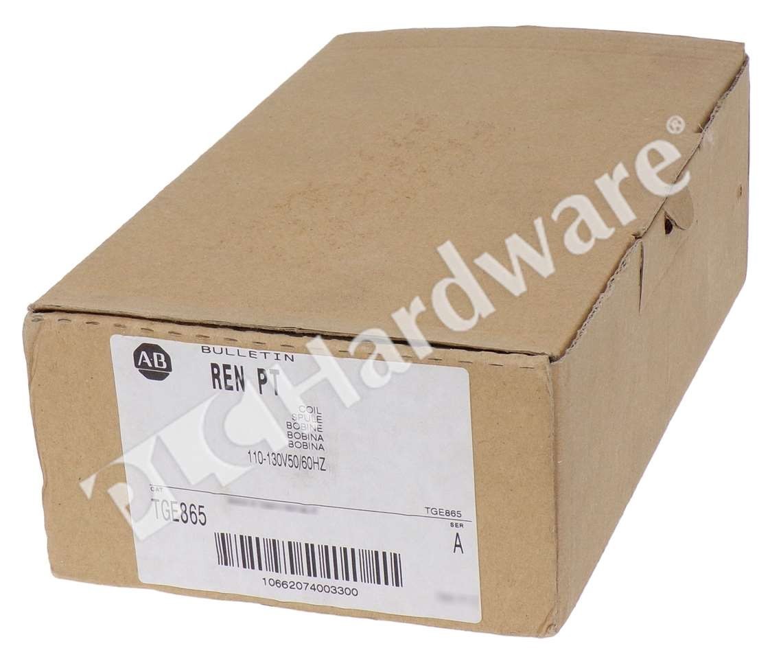 Open Pre-owned Allen Bradley TGE865 /A IEC Contactors AC Coil Replacement