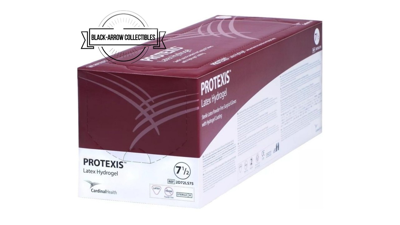 50x Size 7 Cardinal Health Protexis Latex Hydrogel Surgical Gloves – Sealed Box