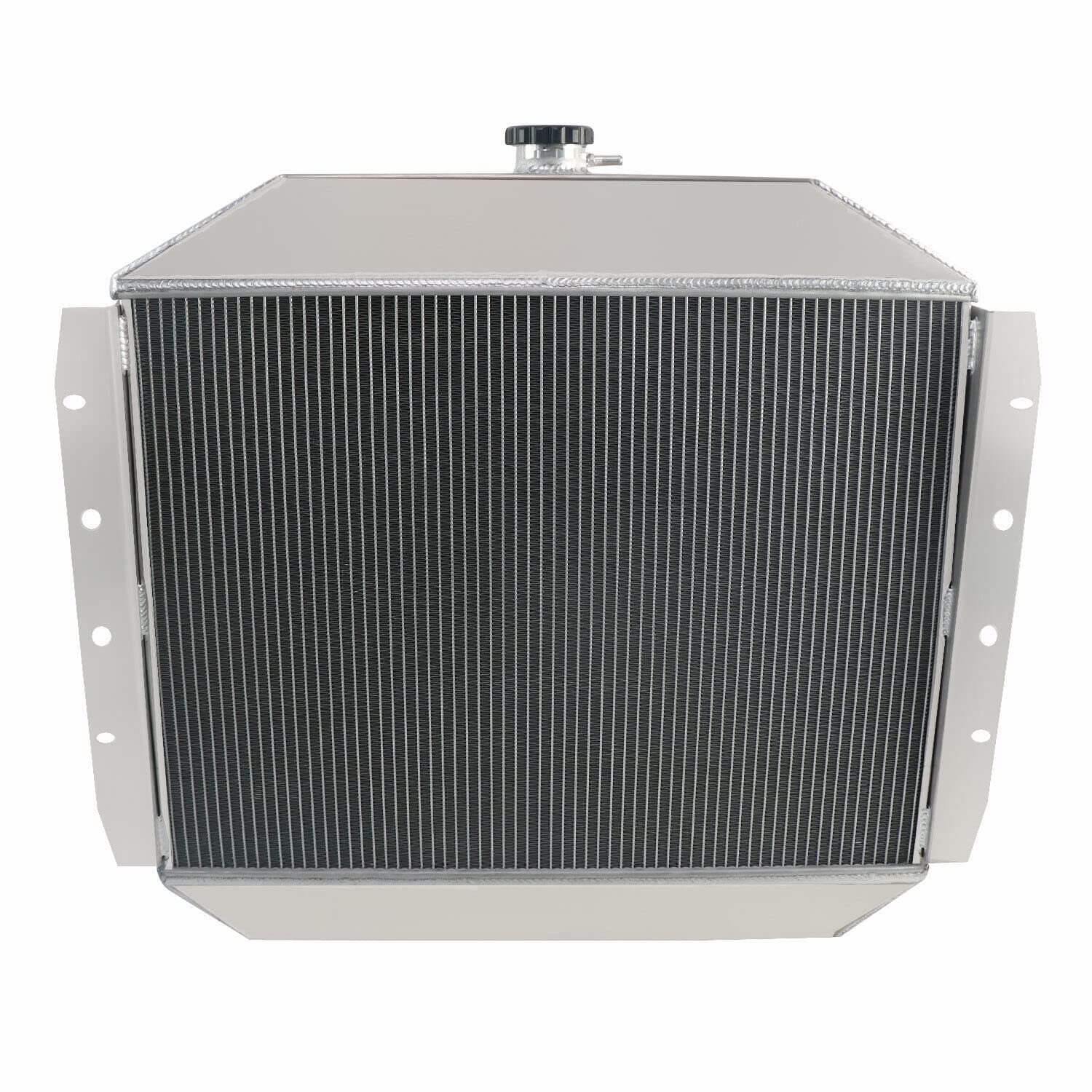 4 Row All Aluminum Radiator Ford F100 F250 F350 F150 Bronco 1966-1979 4.9L 5.9L