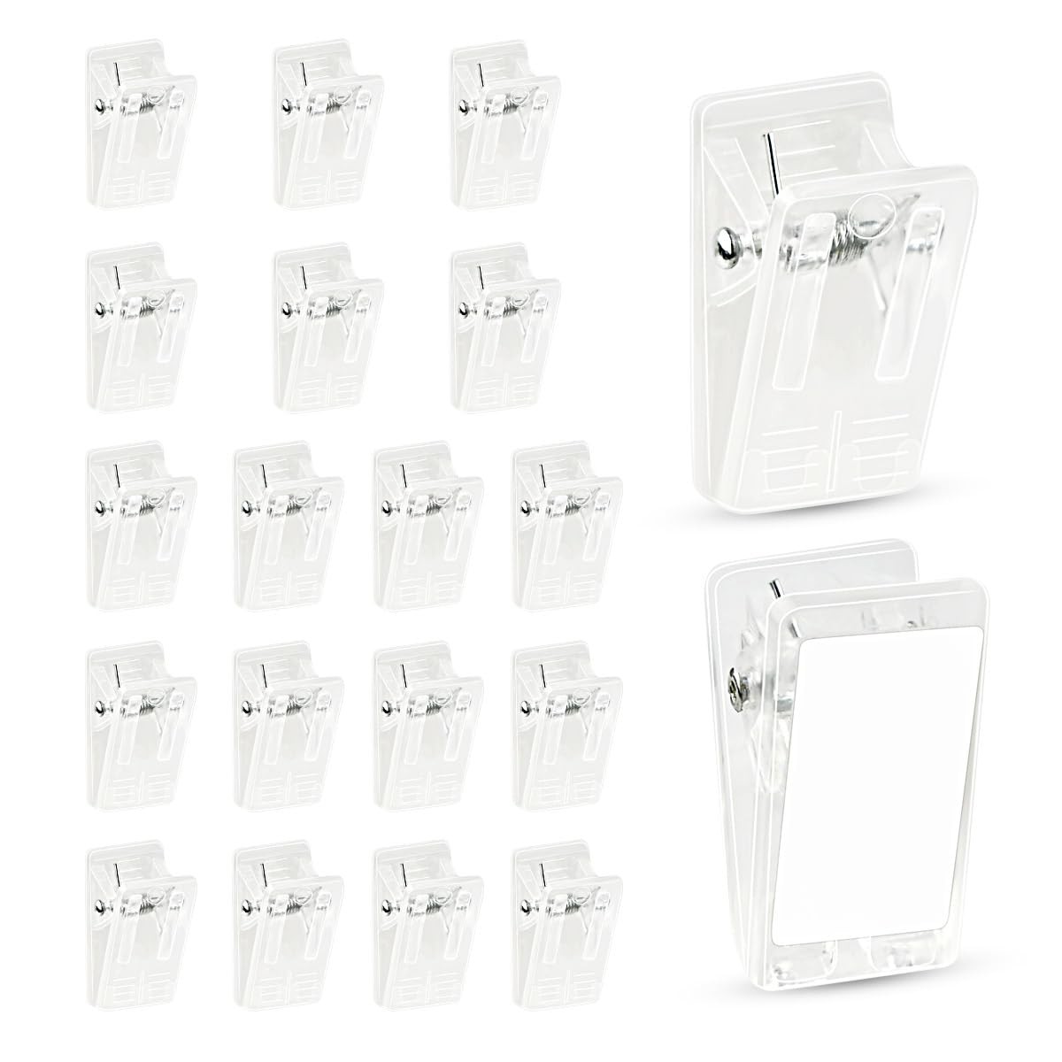20 Pcs Self Adhesive Clips for Wall Hanging Photo Tapestry Poster Paper