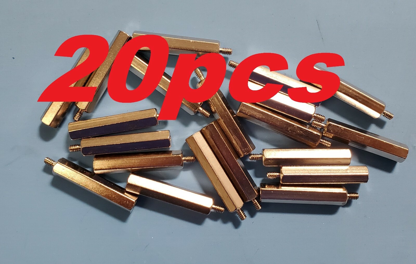 20pcs (Pack of 20) Standoff, M/F, 4-40 18-8, 1/4″ HEX x 1 1/4″ Long (91075A640)