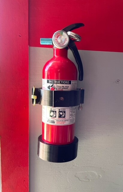 GARAGE/WORKSHOP FIRE EXTINGUISHER WALL MOUNT BRACKET QUICK RELEASE BRAND NEW