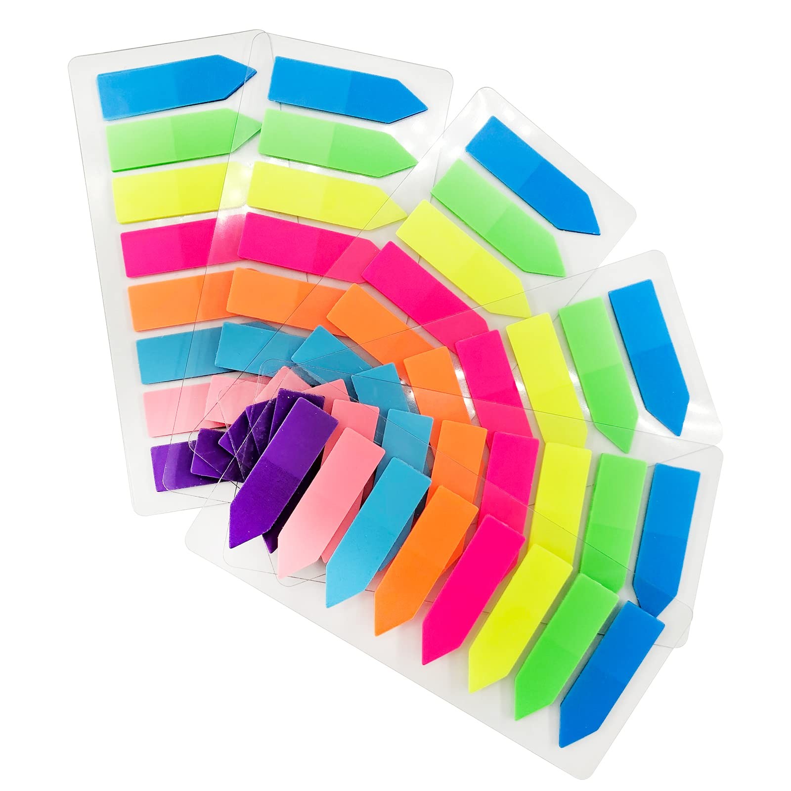 960 Pieces Sticky Index Tabs Page Markers Arrow Flags Sticker Colored Page No…