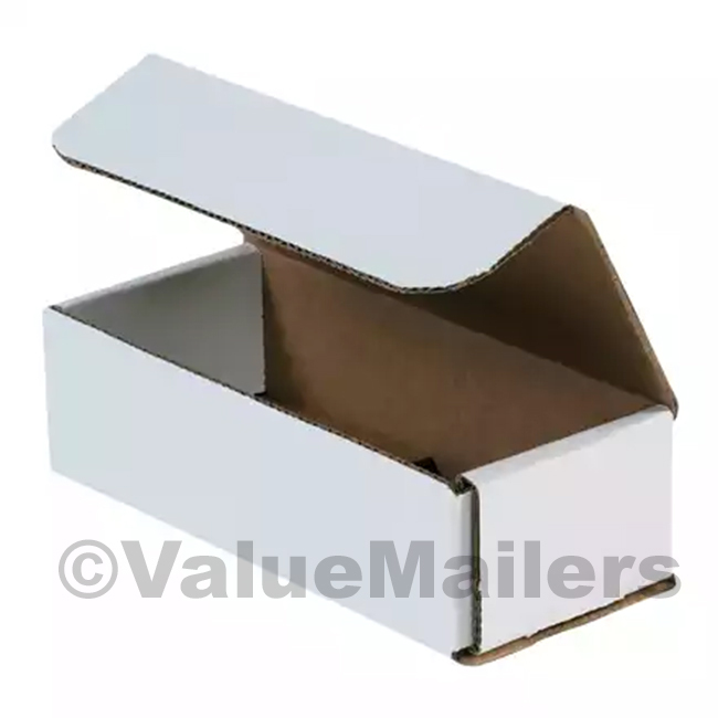 50 – 7x5x3 White Corrugated Shipping Mailer Packing Box Boxes