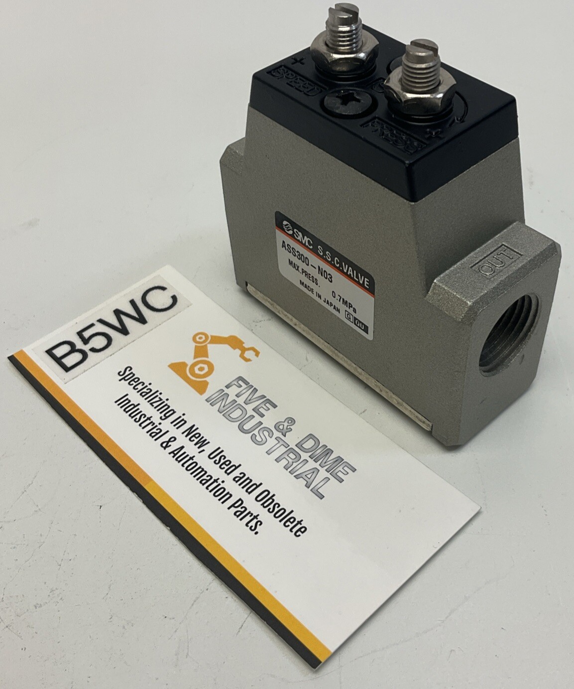 SMC ASS300-N03 Speed Control Slow Start Valve