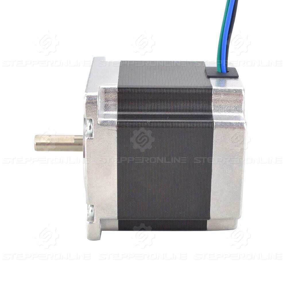STEPPERONLINE 2 phase Stepper Motor for NEMA23 2.8A Length 56mm Shaft 1/4″ CNC