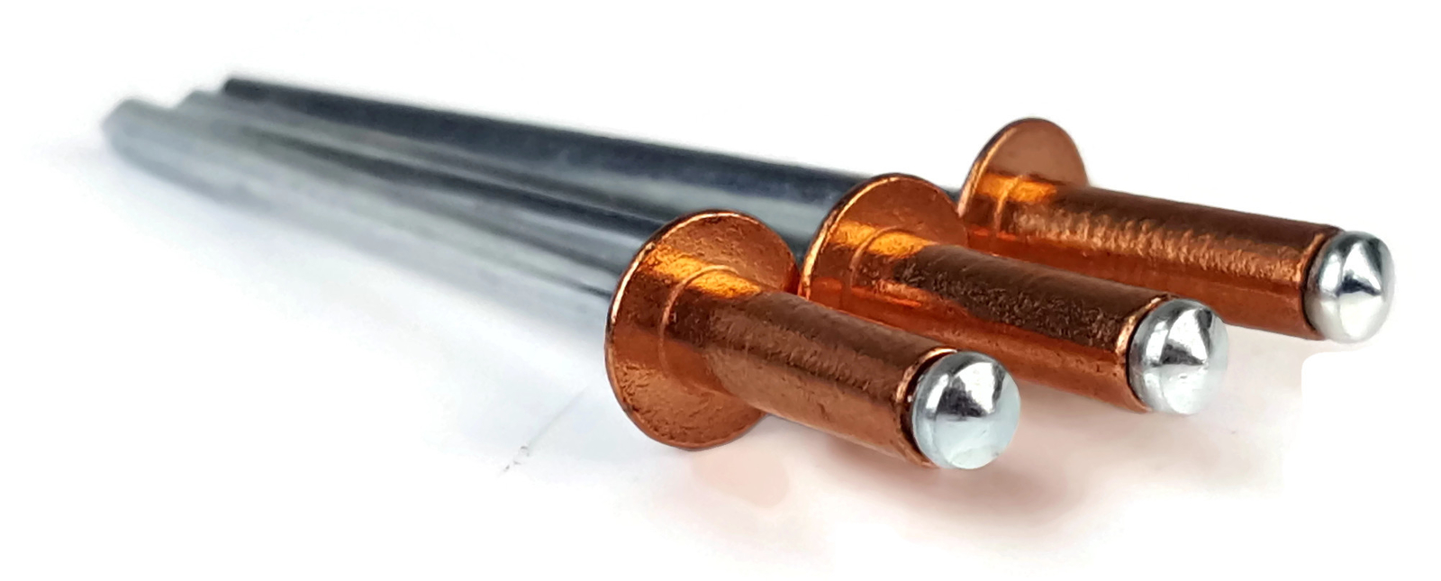 Copper POP Rivet Blind Rivets – 4-4 #44, 1/8″ (0.188 – 0.250 Grip) Qty-100