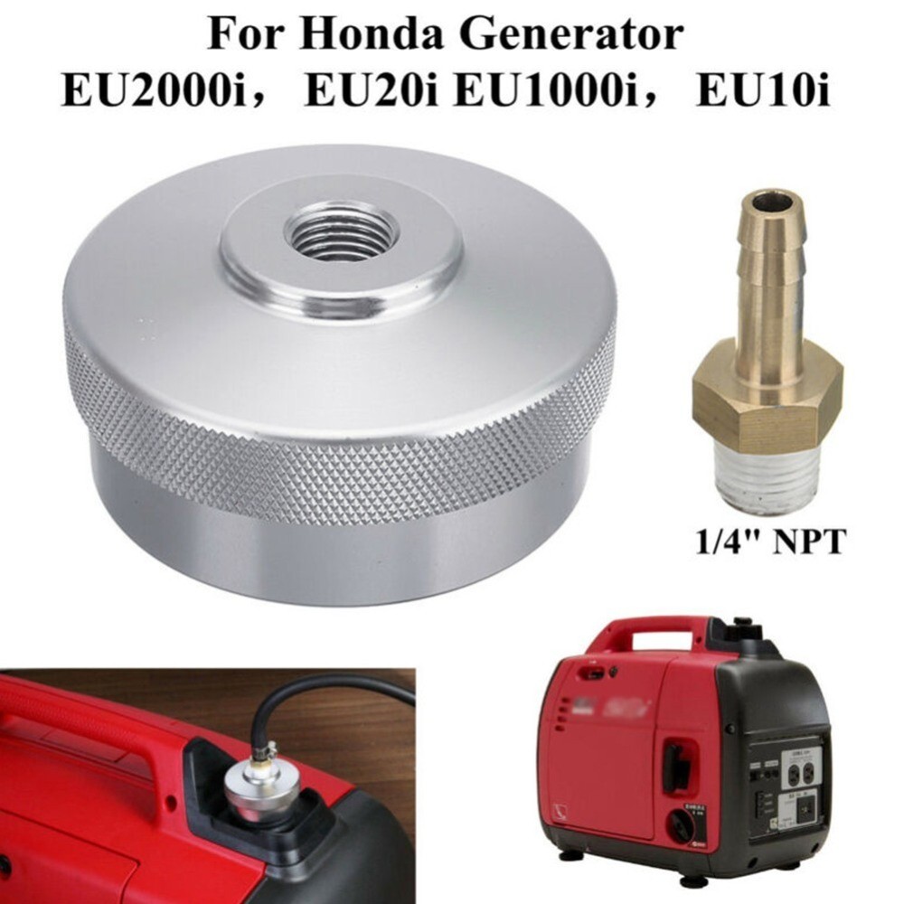For Generator EU1000i EU2000i EU10i Extended Run Gas Cap Hose Connector Kit