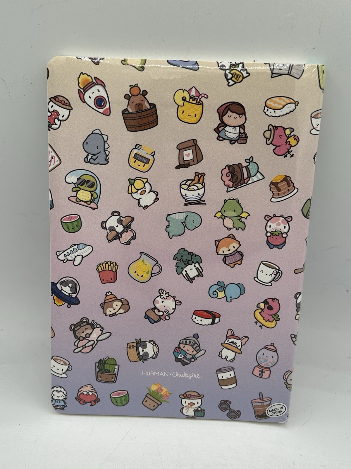 Hubman Chubgirl All Animals Planner Notebook Blank Pages Be Creative 8″ x 5.5″