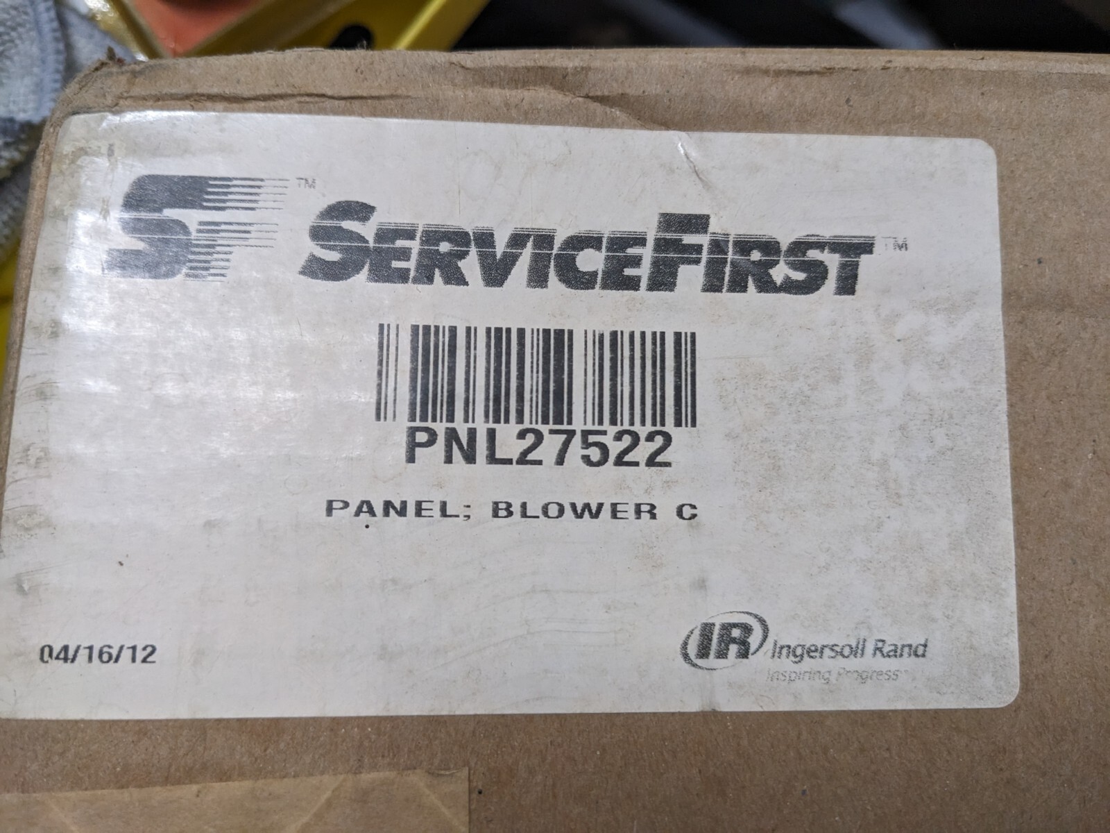 Trane PNL27522 Panel