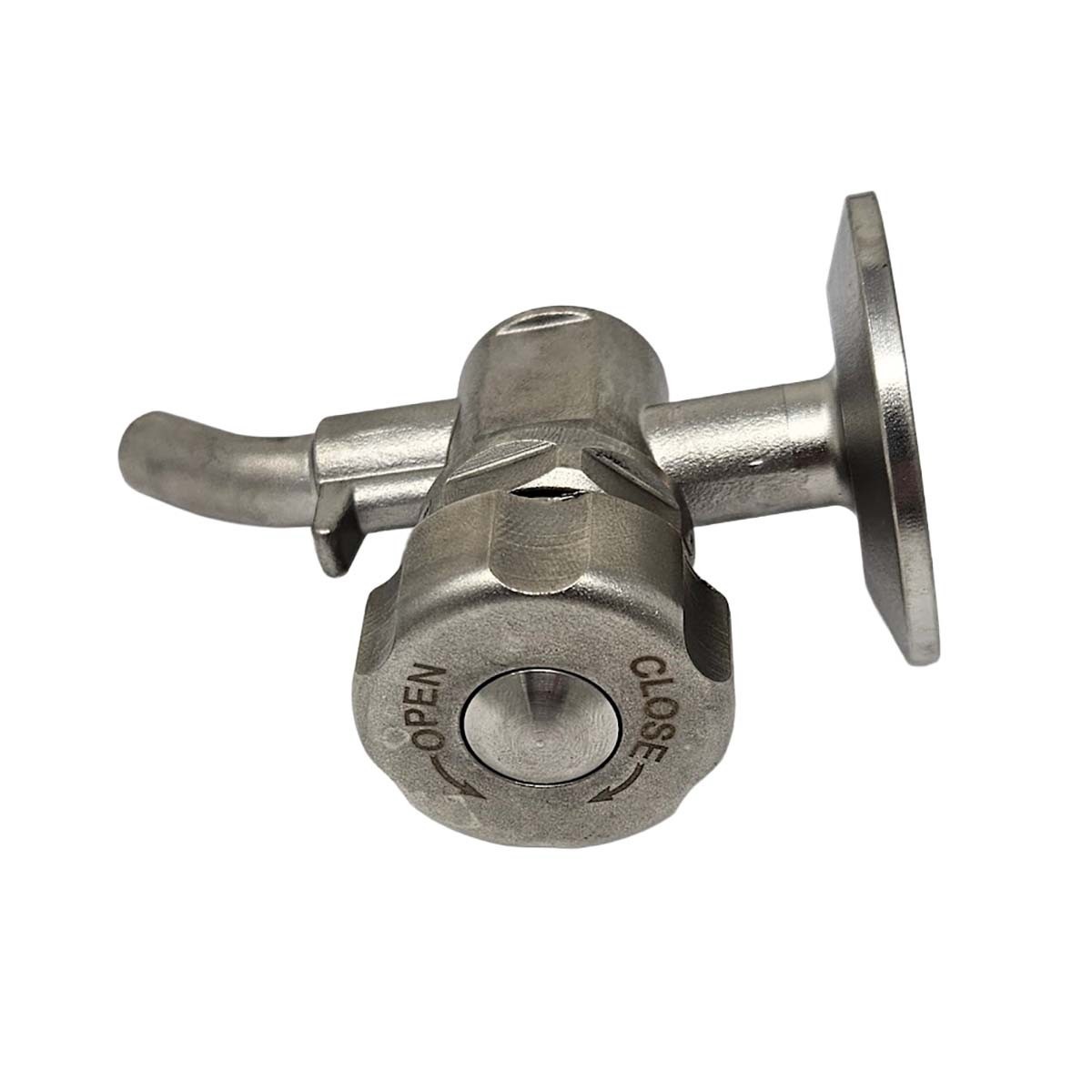 1- 1 1/2 Inch Tri-Clamp Sample Port Perlick Style 304 Stainless Steel