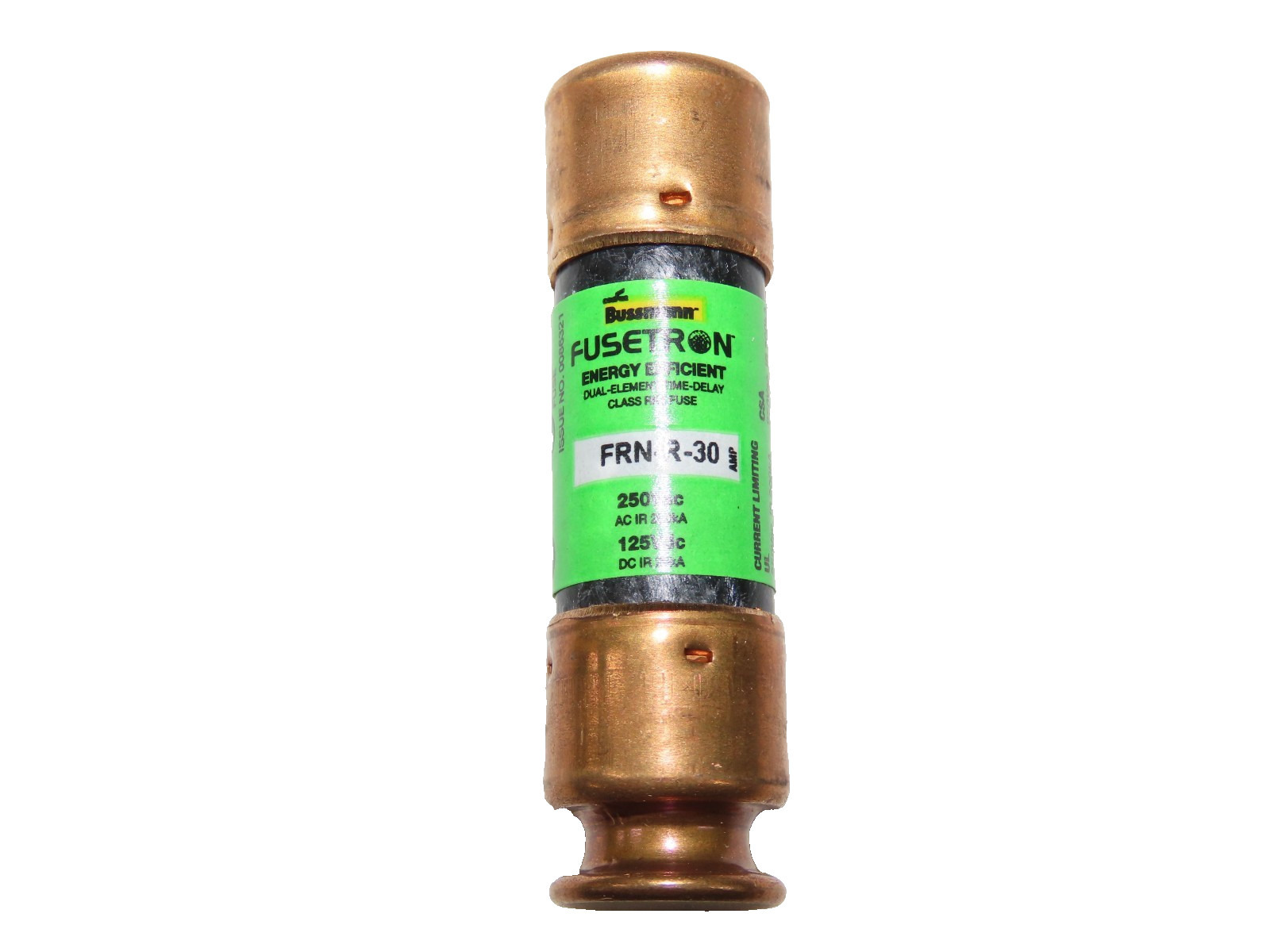 Eaton Bussmann FRN-R-30 Fusetron Class RK5 Fuses Energy Efficiant (Pack of 10)