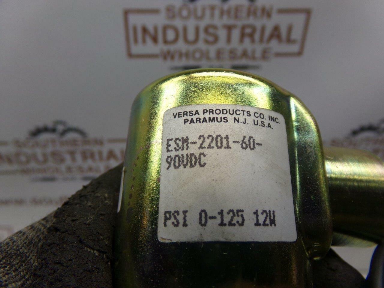 Versa ESM-2201-60-90VDC 125PSI 12W Solenoid Valve