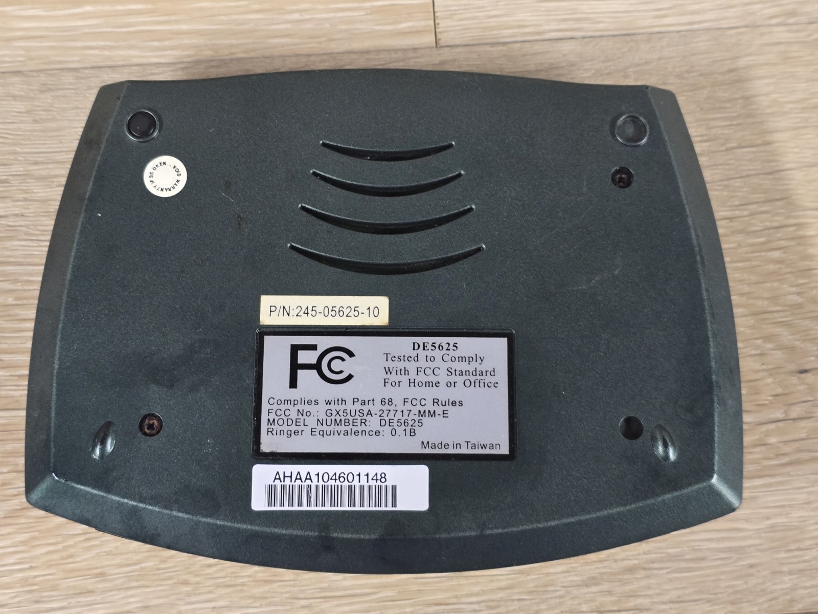 Creative Modem Blaster External 245-05625-10 Modem DR562 Untested