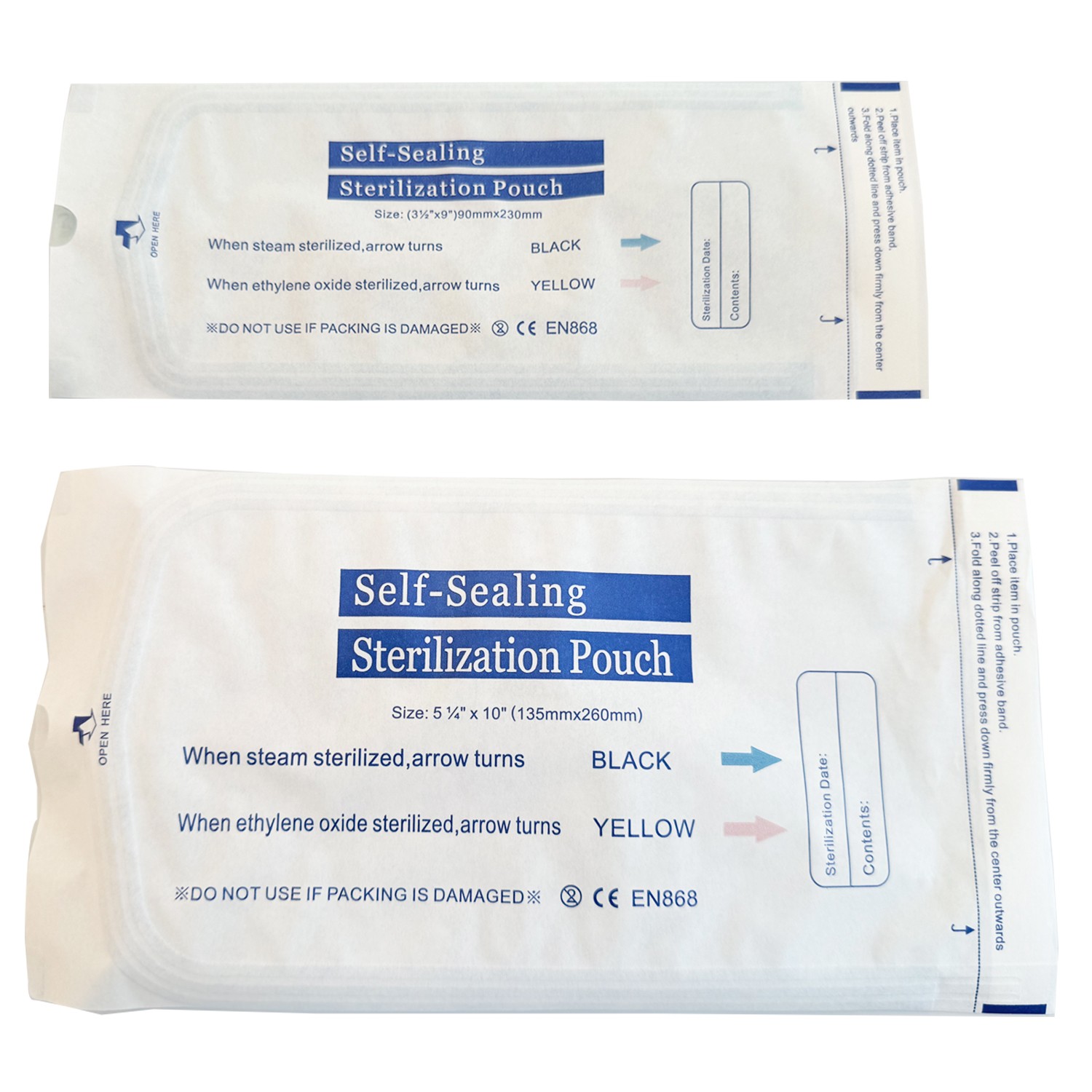 Self Sterilization Pouches Pouch Autoclave Sterilizer Bags Dental Tattoo 4000pcs