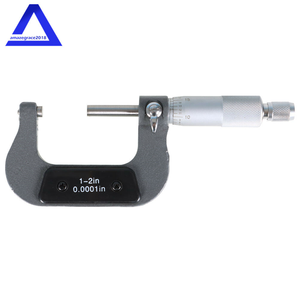 1-2″ Outside Micrometer 0.0001″ Carbide Tipped Precision Micrometer