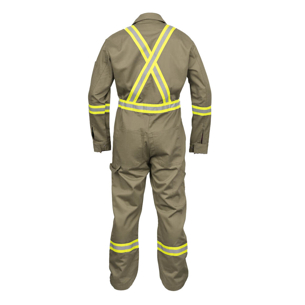 Flame Resistant FR High Visibility Hi Vis Coverall